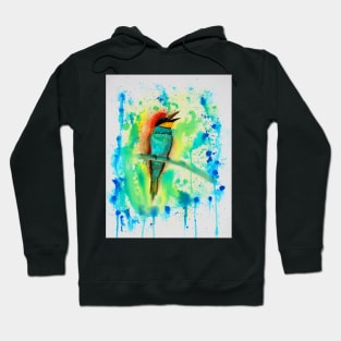 Bee-eater splash! Hoodie